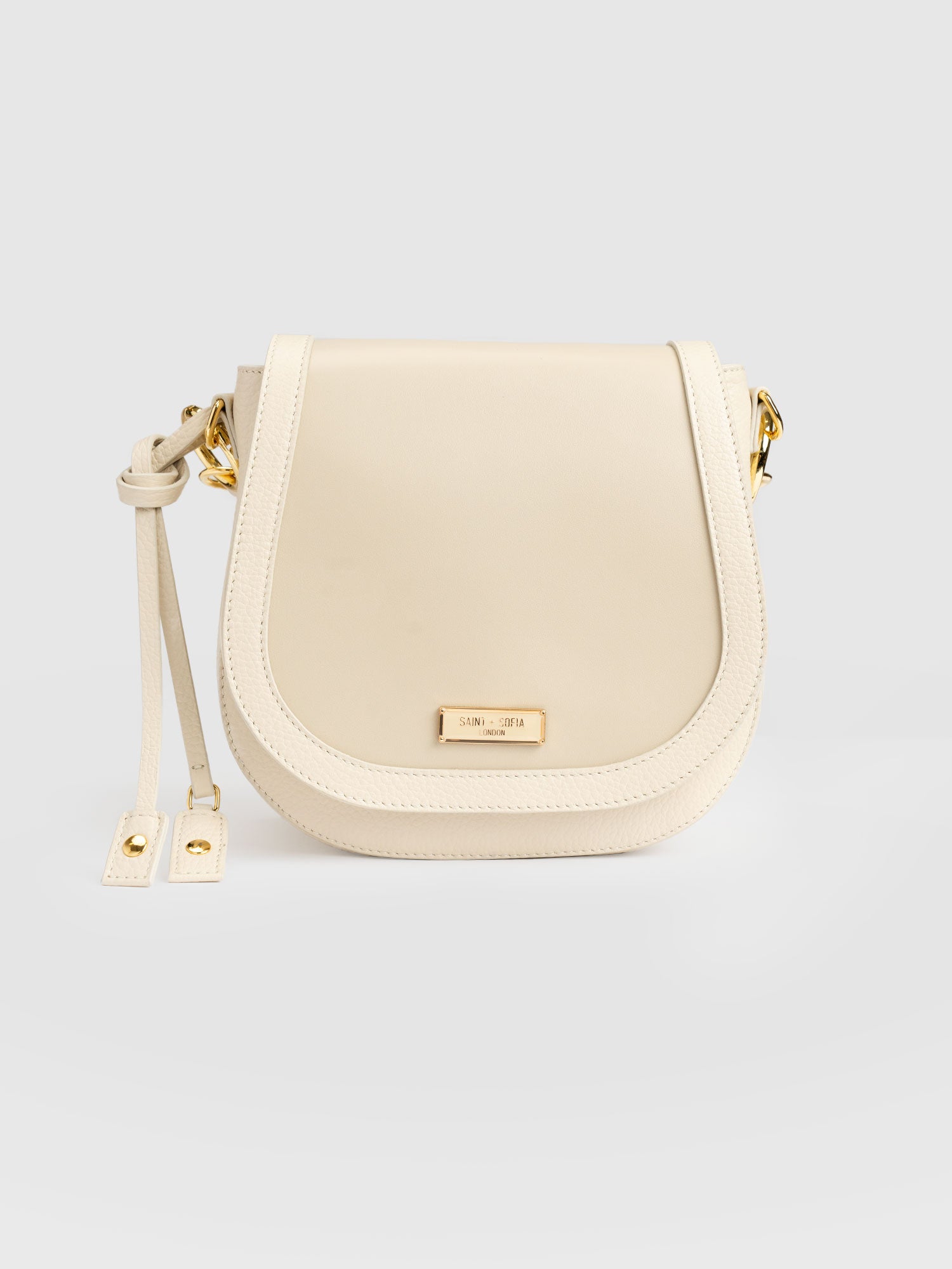 Saddle Bag - Cream - Women's Handbags | Saint + Sofia® EU